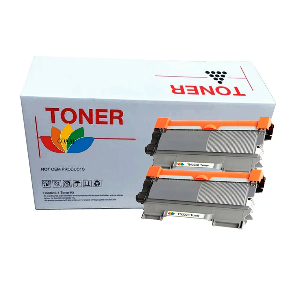Cartucho de tóner láser, Compatible con TN 2220, para Brother MFC 7360N, MFC  7460DN, MFC 7860DW, 2 uds.|toner cartridge|laser toner cartridgecompatible  toner cartridges - AliExpress