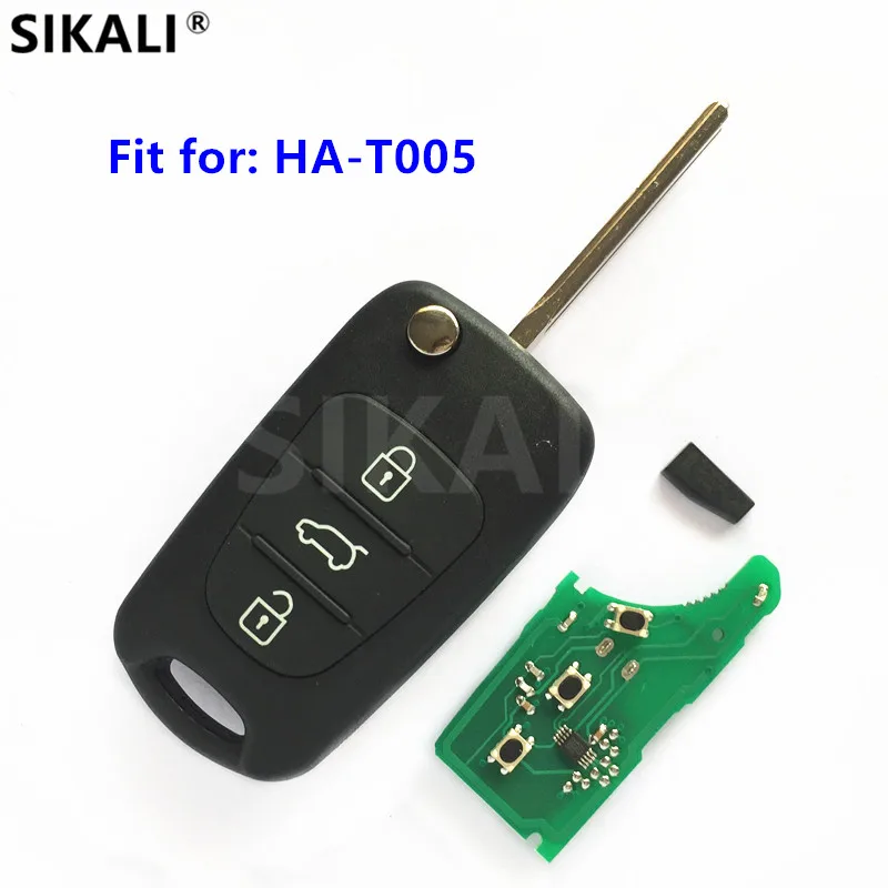 

Remote Key DIY for Hyundai Model HA-T005 Car Transmitter ASSY 433-EU-TP 433MHz ID46 Chip CE 0678 CMIT