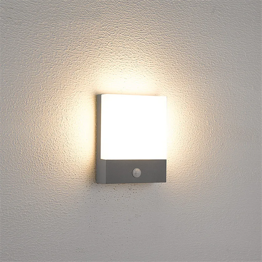 20w Infrared Wall Lamp LED Sensor Outdoor Waterproof Lights Aisle Corridor Porch Garden Light BL666 | Лампы и освещение
