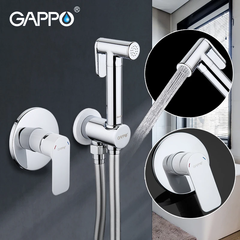 GAPPO Bidets bidet toilet sprayer bathroom muslim shower bidet mixer brass tap toilet shower Spray Shattaf ducha higienica