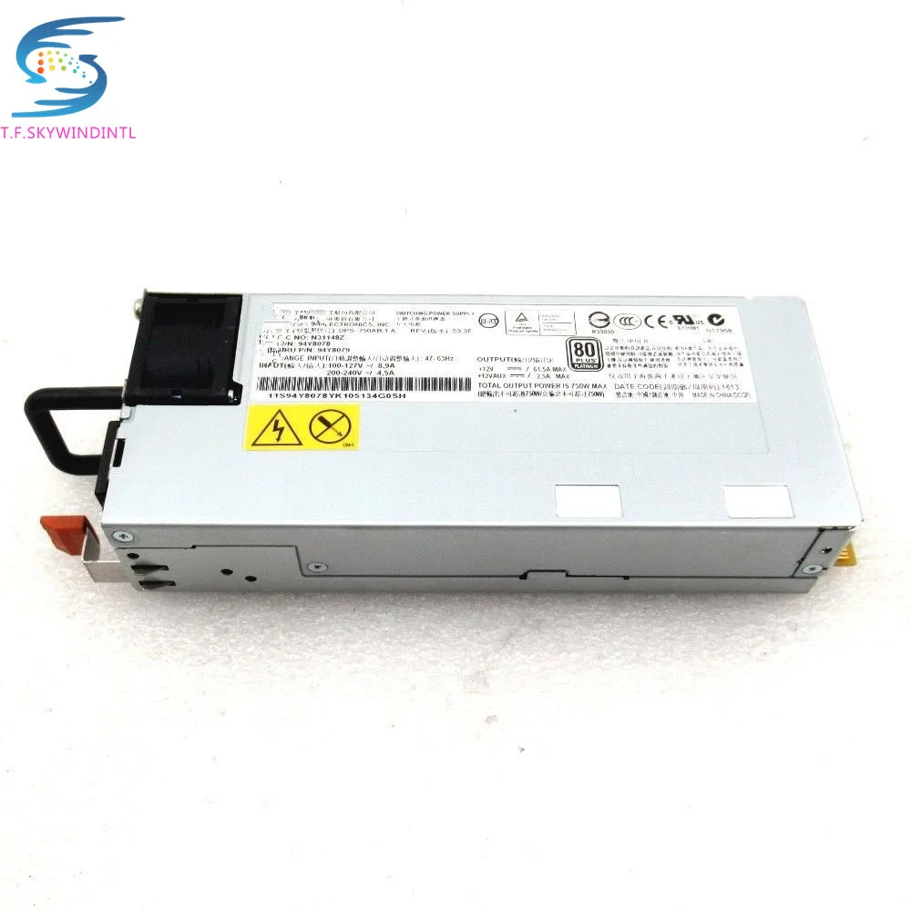free ship DPS 750AB 1 94Y8079 94Y8078 750W Switching Server Power