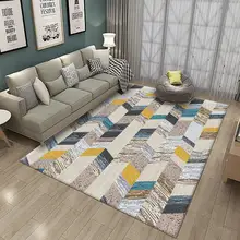 Скандинавский стиль печати ковер дети Ползания коврик для гостиной чайный столик