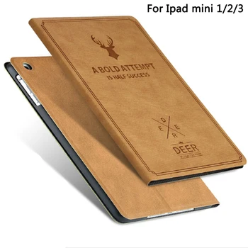 

Case For iPad Mini 1 2 3 New Tablet Stand PU Leather Magnet Smart Cover Auto Sleep/Wake