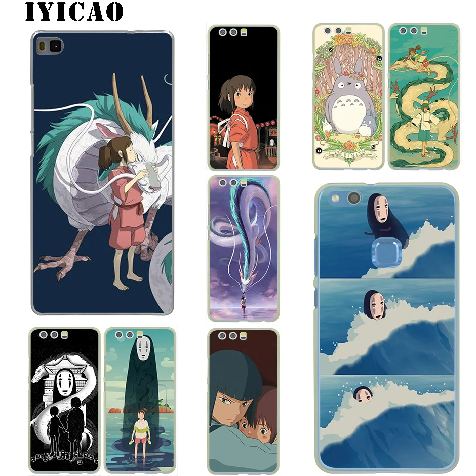 Мультфильм студия Ghibli унесенный в спираль Тоторо для Huawei P30 P20 P9 P10 Plus P8 Lite Pro P Smart Z