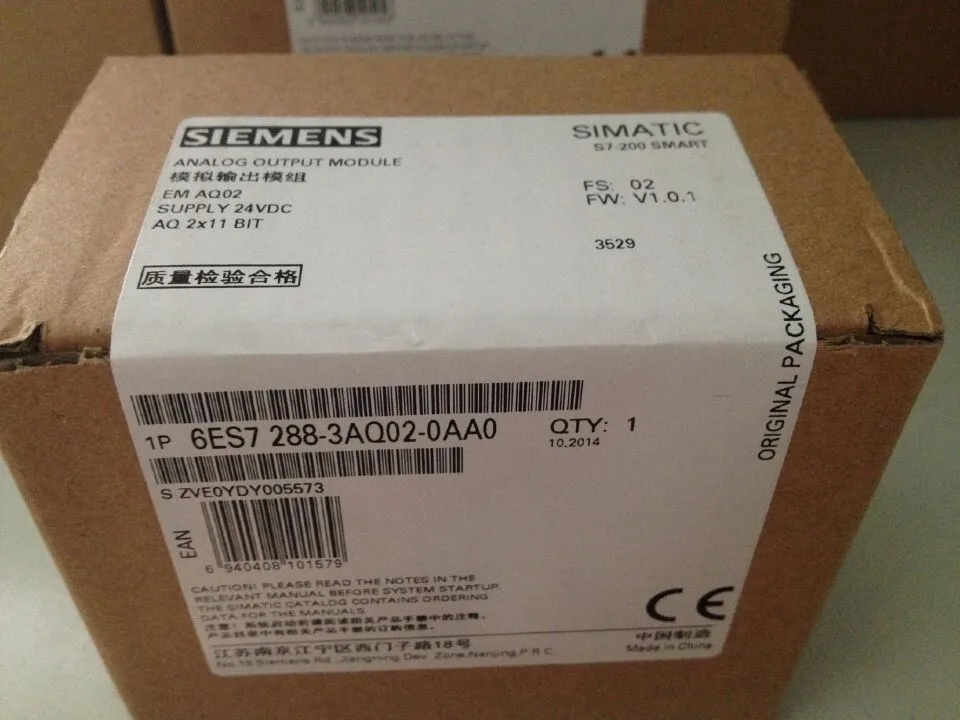 6ES7 288-3AQ02-0AA06ES7288-3AQ02-0AA06ES72883AQ020AA0SIMATIC S7-200 SMART  AND ORIGINAL FREE SHIPPI - 32288757509