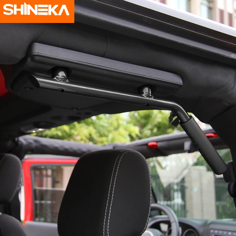 Подлокотники SHINEKA для Jeep Wrangler JK 2007- автомобильный 2/4 дверной передний задний поручень Ручка Комплект Аксессуары для Jeep Wrangler JK