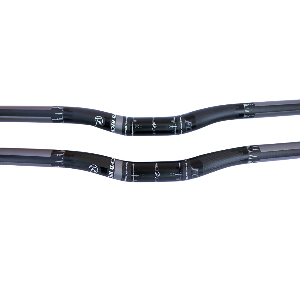 FCFB BMX 3k handlebar carbon fiber folding bicycle rise handlebar