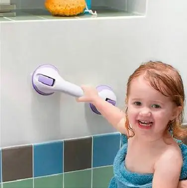 Bathroom handrail suction cup handle shower safety non-slip for elderly kids | Красота и здоровье