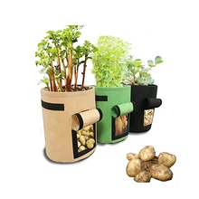 Плантатор для выращивания картофеля «сделай сам» мешок-контейнер для посадки растений 23x28 овощей Жардин вертикальный дом сад утолщаются сад горшок посадки растут мешок