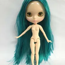 Обнаженная кукла blyth зеленые волосы