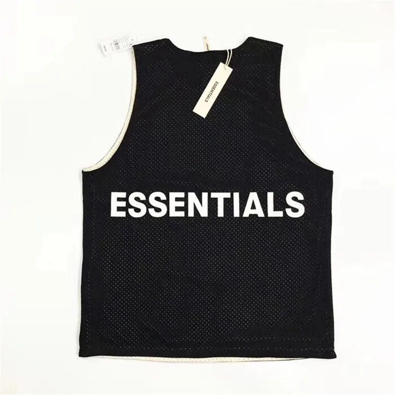 

FOG Essential Mesh Top Tees Men Women 1:1 High Quality FOG Essential Mesh T-shirts