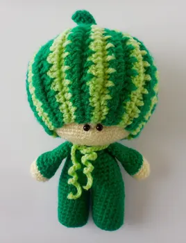 

crochet toys amigurumi Watermelon doll number WS0093