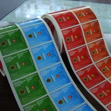 Пользовательские уф защищенные глянцевые УФ защищенные перманентные с тиснением из ПВХ Виниловая штампованная заготовка рулонные наклейки этикетки в Китае- DH10084