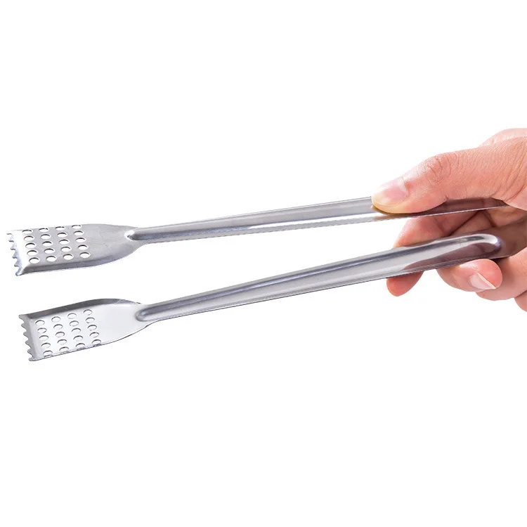 

2pcs/set Stainless Steel Food Tongs Kitchen Utensils Gadgets Bbq Tools Meat Cooking Serving Barbecue Grill Baking Accessories