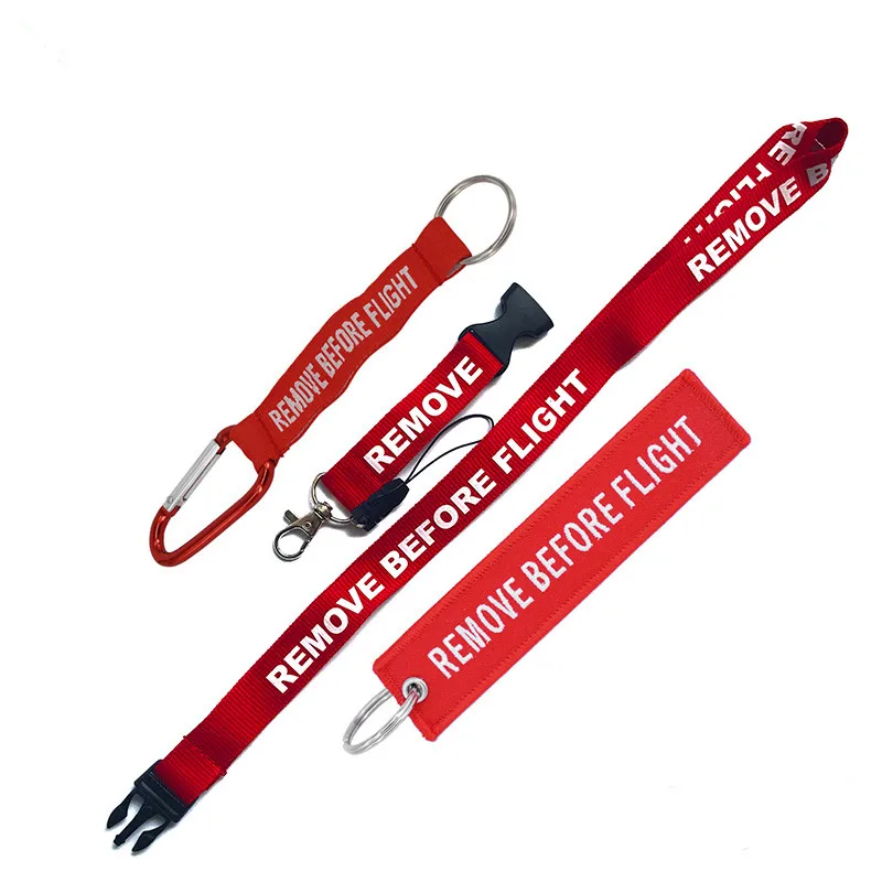 Remove-Before-Flight-Lanyards-Keychain-Strap-For-Card-Badge-Gym-Key-Chain-Lanyard-Key-Holder-Hang_