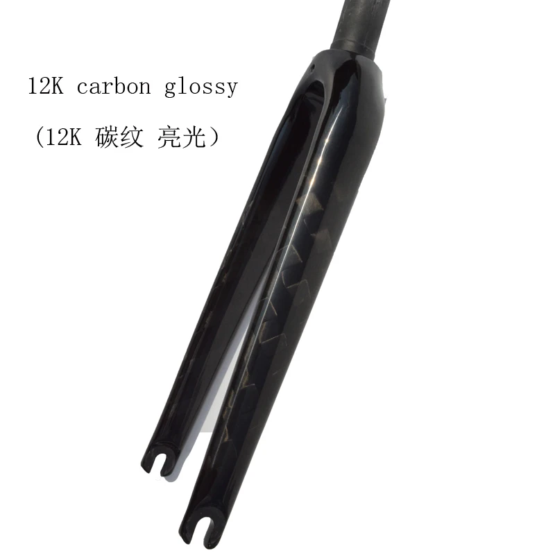3k carbon glossy Велосипедная вилка bmx из углеродного волокна, 20 ”, 451 Углеродные вилки c, тормозные вилки 3K 12K UD, углеродное волокно, 451 вилки - Цвет: 3k carbon glossy