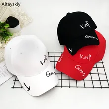 Бейсбол Кепки s Для женщин однотонные, с буквенным принтом, с персонажами мультфильмов, с вышивкой, регулируемые Для женщин s шляпа в стиле «хип-хоп» для отдыха Кепки простой шик Мода универсальные шляпы