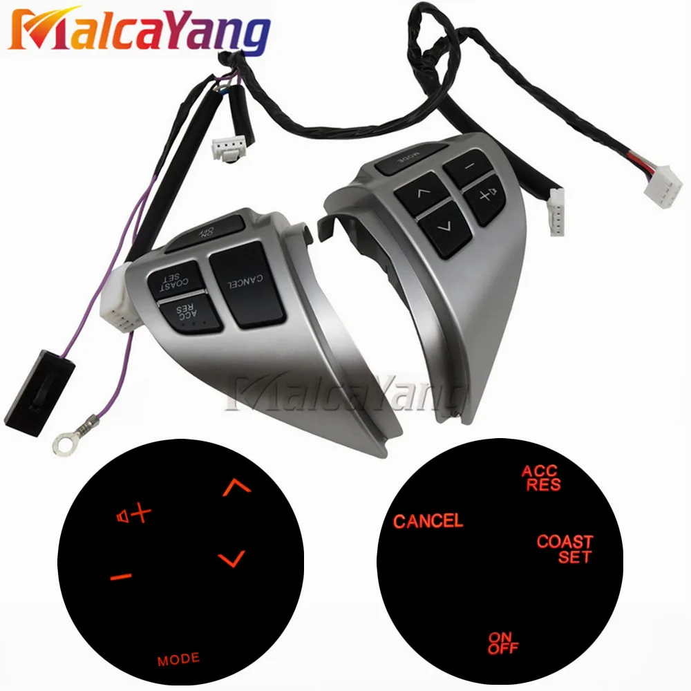 Car steering wheel control buttons with cables for Mitsubishi Lancer