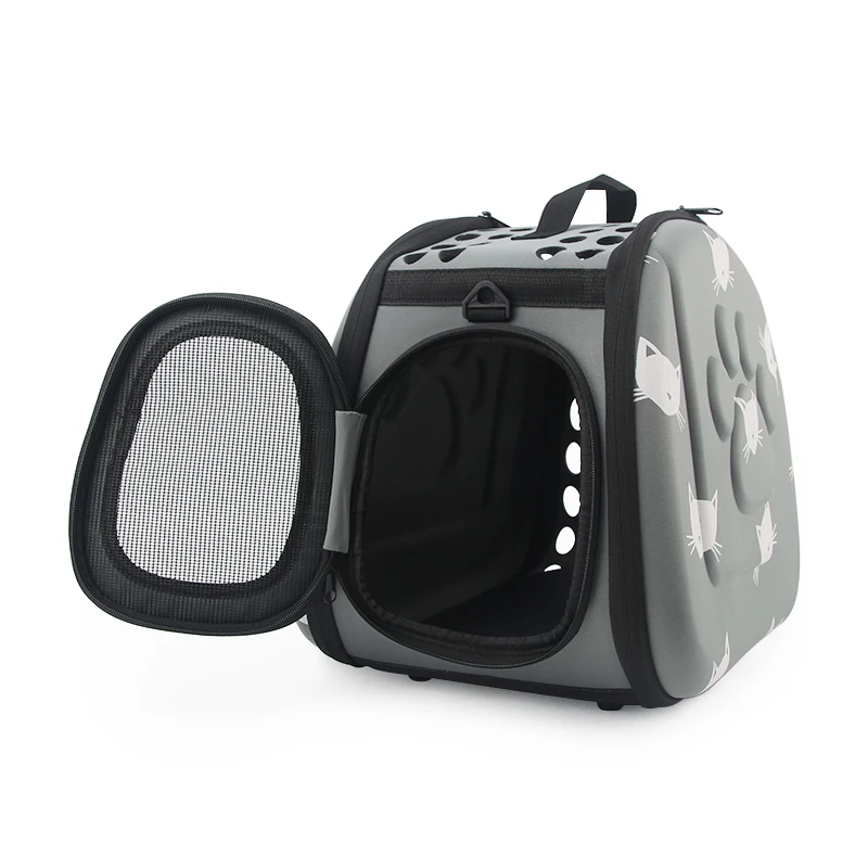 Cat Pattern Dog Carrier Bag Portable Cats Handbag Foldable Travel Bag Puppy Carrying Shoulder Pet Bags,pet backpack