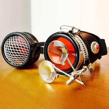 

Steam punk STEAMPUNK industrial retro goggles, goggles, Halloween COSPLAY cartoon bar props