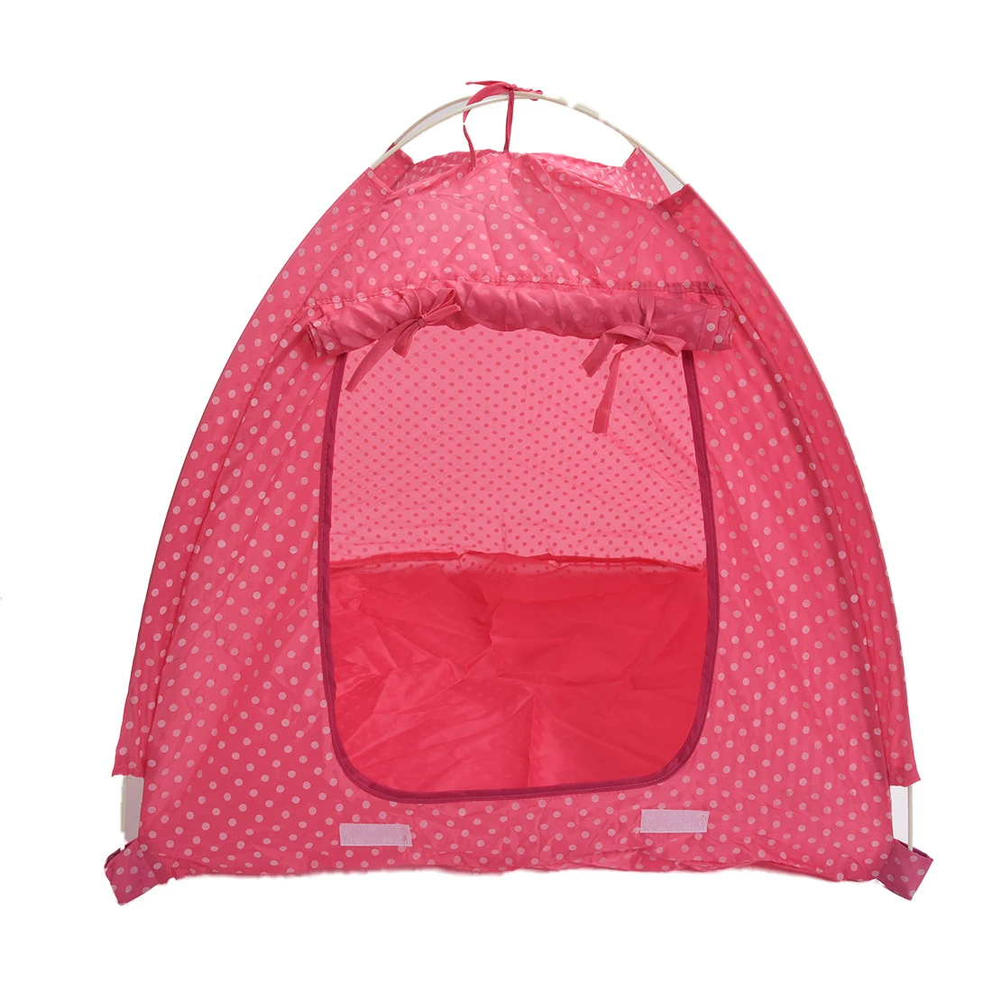 Кошка котенок щенок мини нейлоновая палатка кровать играть дом розовый L|tent
