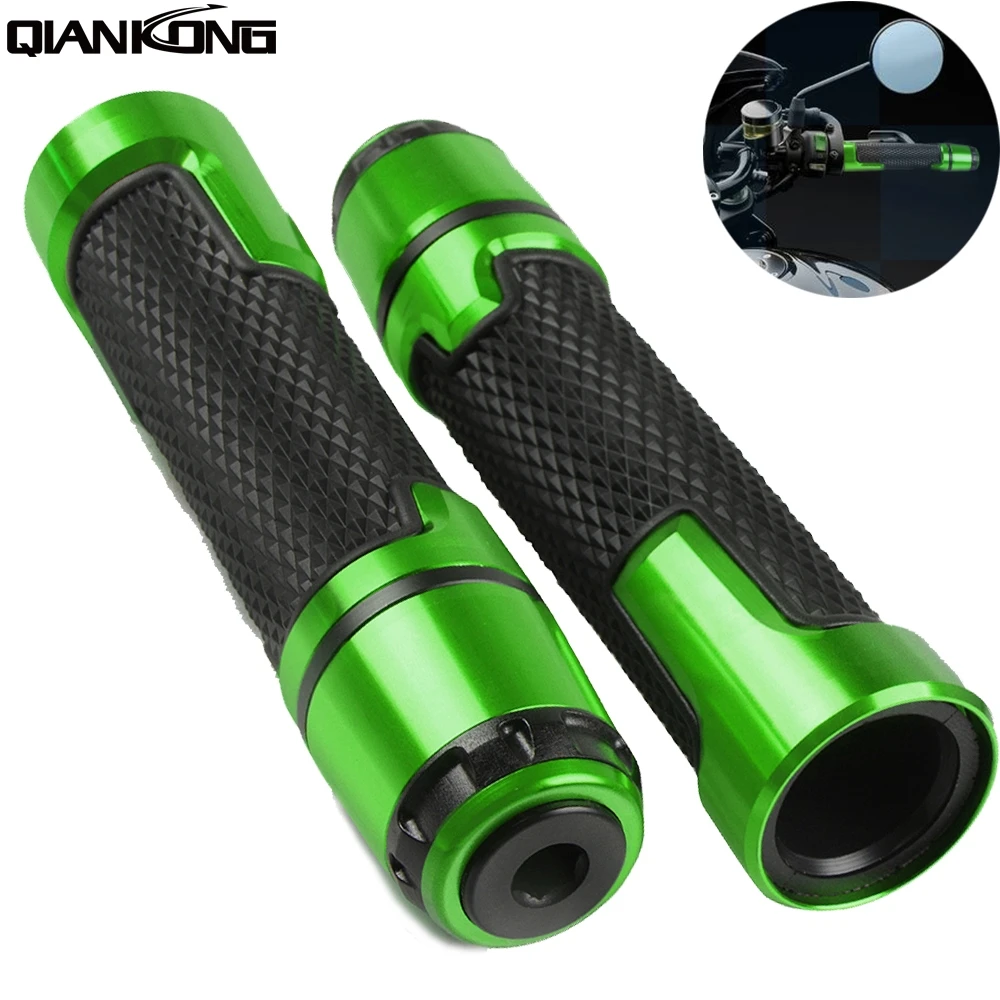 

For Kawasaki Z800 13-16 ER6N ER6F VERSYS 650 ninja650 7/8" CNC Universal Motorcycle Handle Handlebar Hand Bar Grip hand grips