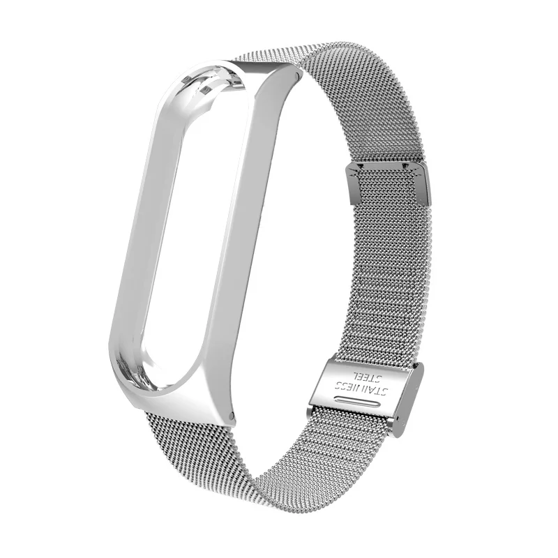 Для Xiaomi Band 4 или 3 Смарт браслет металлический ремешок часы сменный xiomi xiaomi