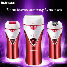 Женский эпилятор для удаления волос, мини перезаряжаемый профессиональный электрический эпилятор для волос, Мини эпилятор для волос 3 в 1, машинка для стрижки, бритва