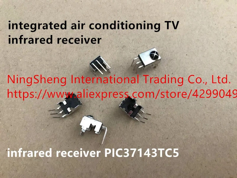 

Original new 100% integrated air conditioning TV infrared receiver PIC37143TC5 sensor switch