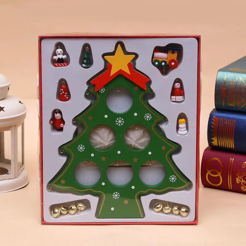 JX-LCLYL DIY Cartoon Decoration Ornament Christmas Tree Christmas Gift Home Decor