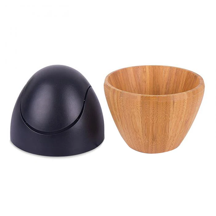 Hot Sale Creative Waste Bins Mini Desktop Trash Can Wooden Garbage Dust Case Holder Rubbish Bin Rolling Cover For Office Home