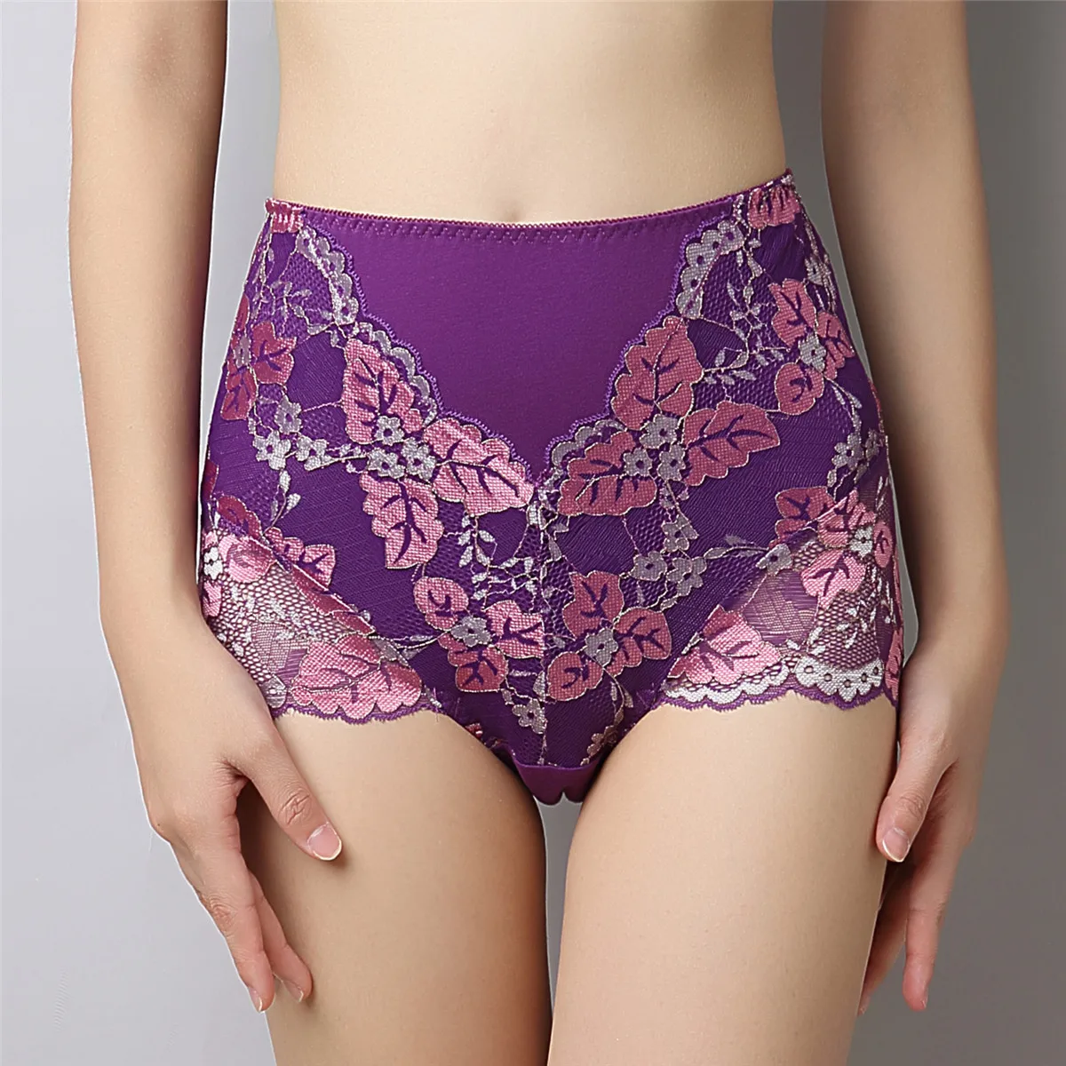 2018New Pattern Women's Panties High Waist Cotton Underpants Ma'am Sexy Lace Briefs 2018New Pattern Women's Panties High Waist Cotton Underpants Ma'am Sexy Lace Briefs