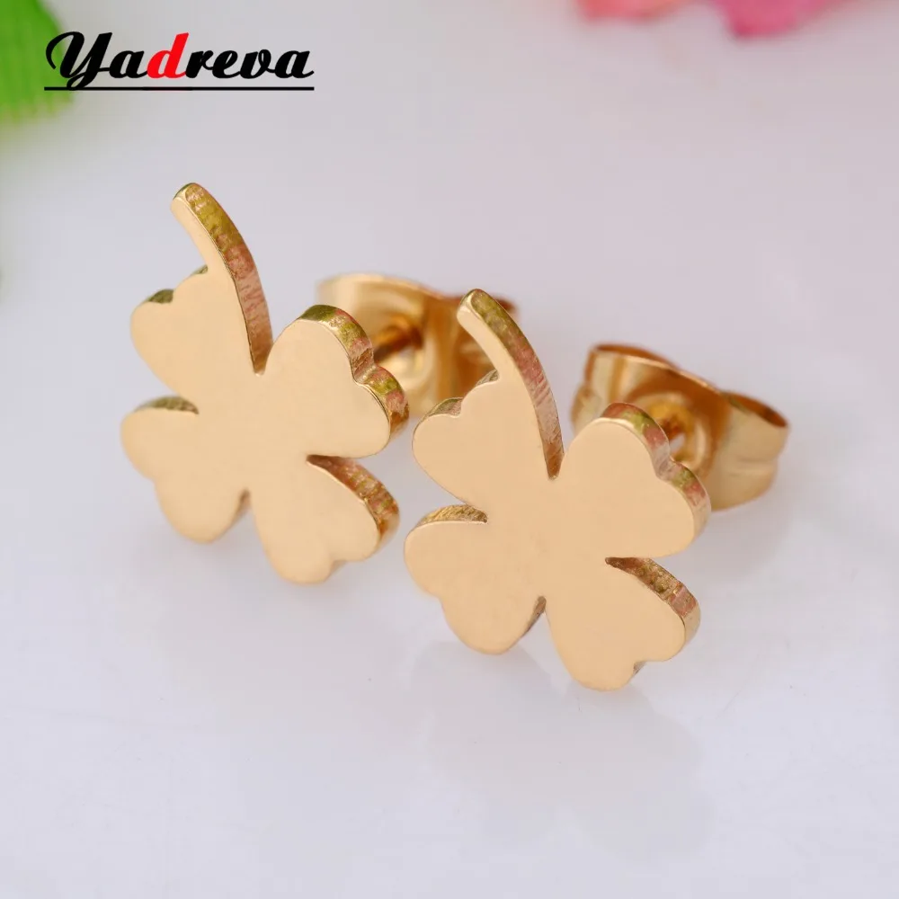waterproof gold stud earrings