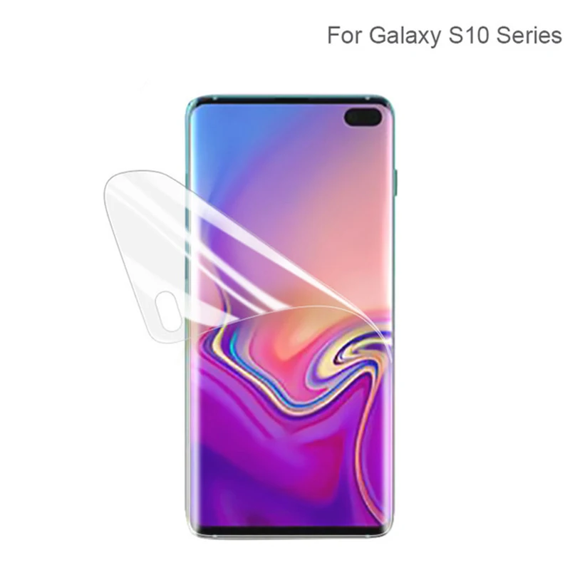 Кота собаки любимчика Мягкий пленка для передней панели samsung Galaxy S10 lite плюс Экран
