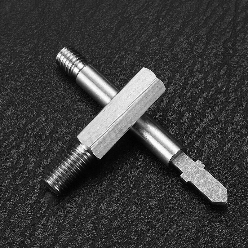 Stainless Steel Percussion Body Massage Tip Extension Rod for Jigsaw Massager Bit Set 30mm/75mm