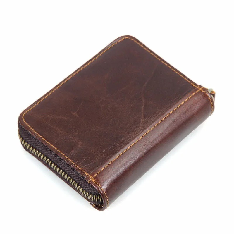COWATHER Card& ID держатели высокое качество корова неподдельной кожи для мужчин дизайн мужской кошелек porte carte 8117