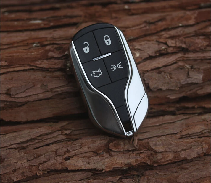 Сменный Чехол для смарт ключей с 4 кнопками Maserati Quattroporte Ghibli корпус автомобильной
