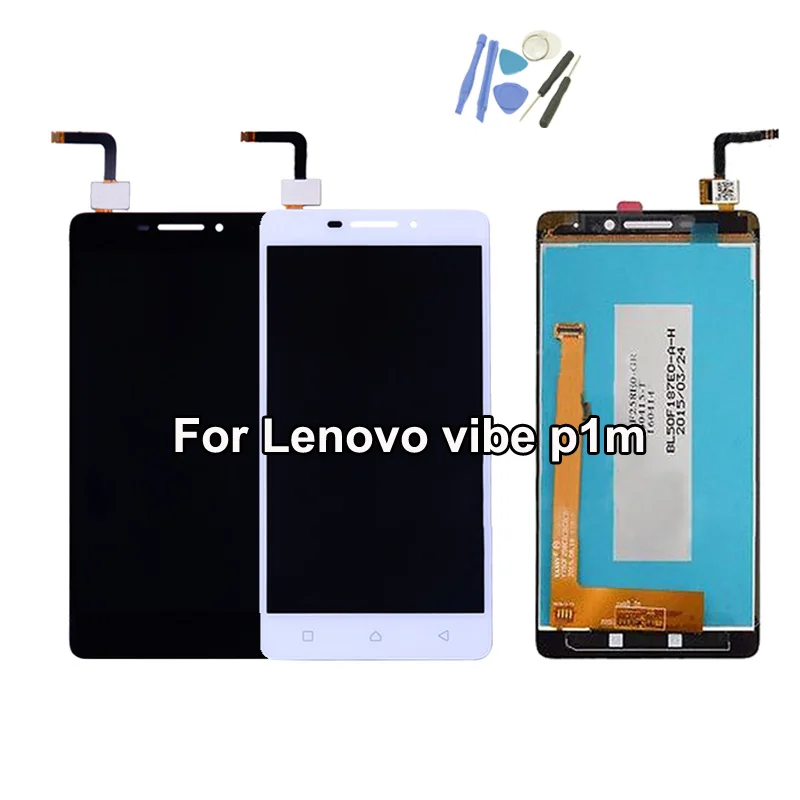Для lenovo Vibe P1m ЖК дисплей Дисплей + Сенсорный экран планшета Полный ремонта и