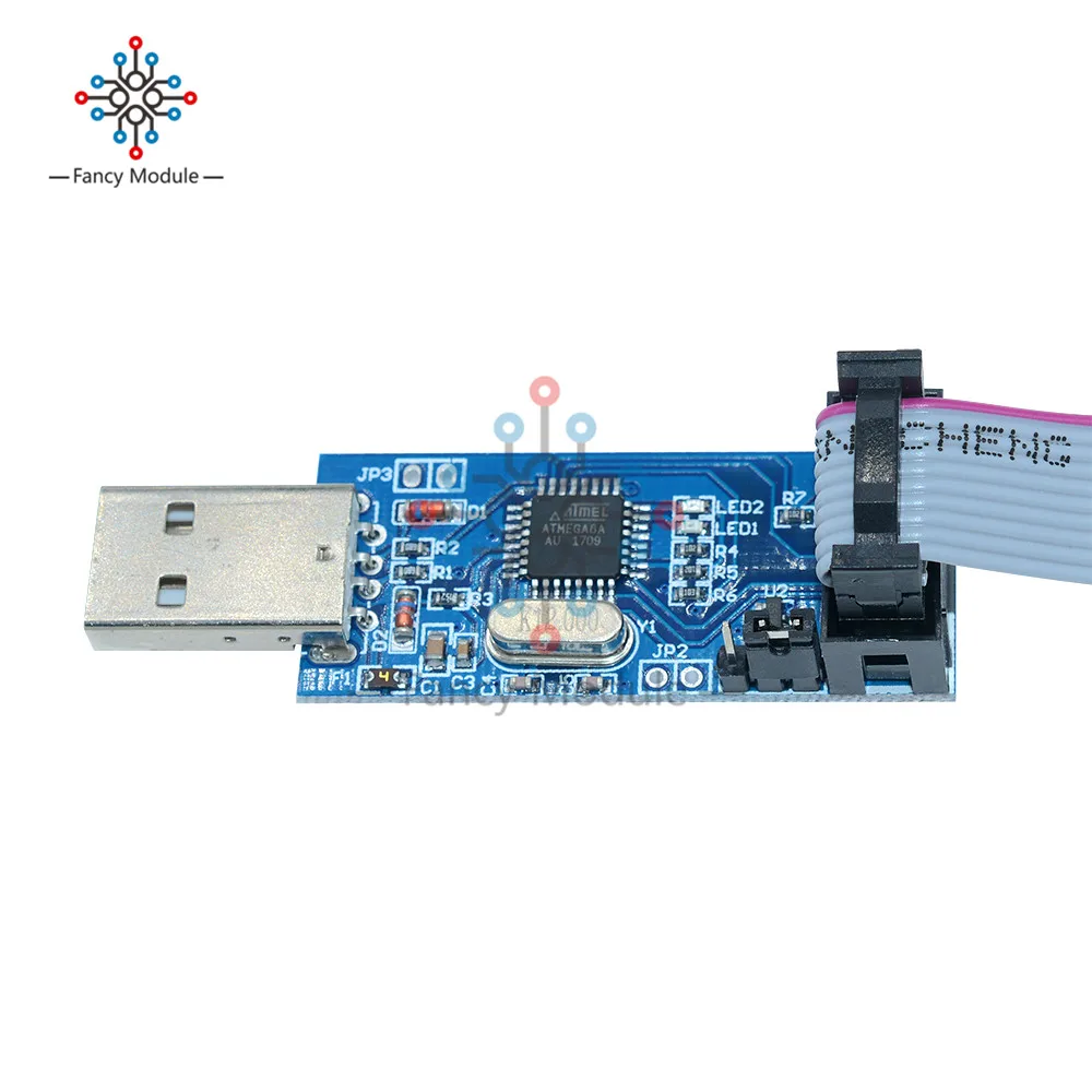 AVR ATMEGA16 минимальная системная плата ATmega32+ USB ISP USBasp программист для ATMEL