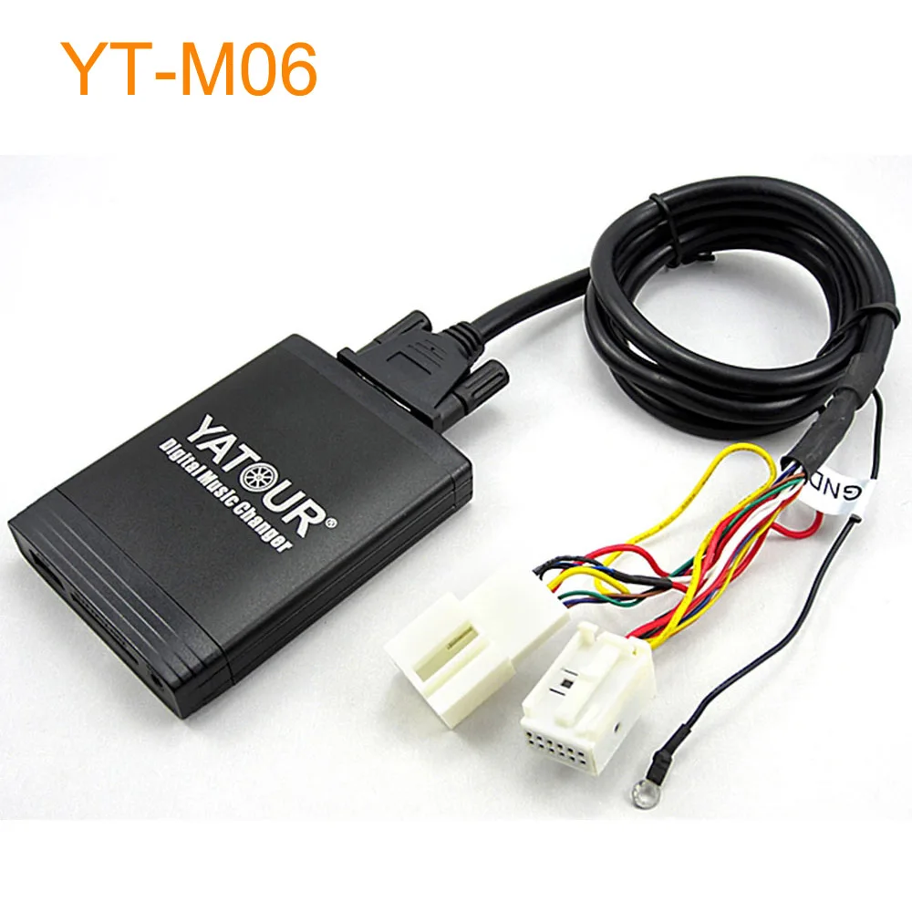 Car Digital font b Music b font MP3 CD Changer Adapter with USB AUX for Factory