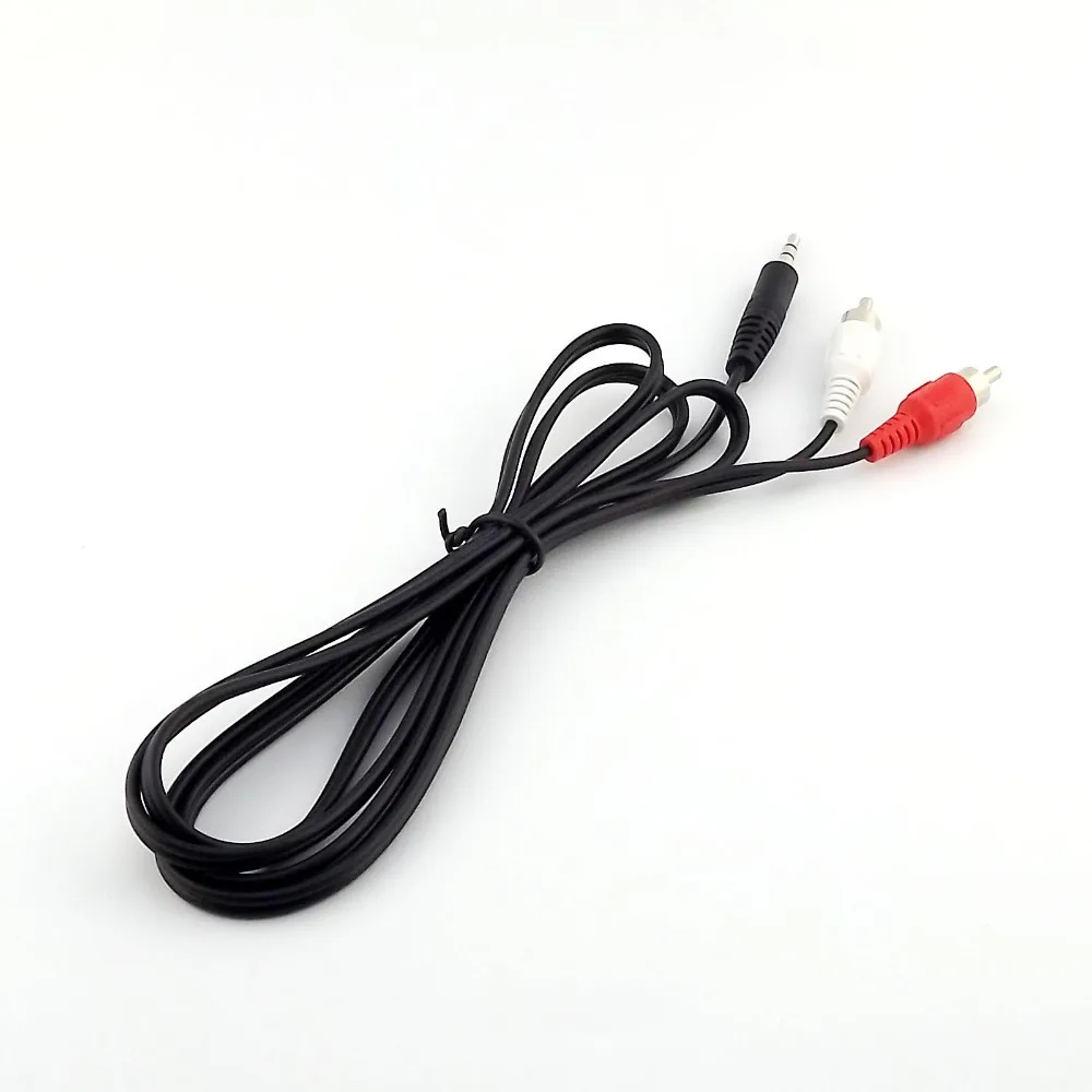 HIFI 3 5mm Jack To RCA Cable Headphone Jack To Stereo RCA Audio Cable For Mobile Phone Music Player Amplifier JAPAN Canare EXC04