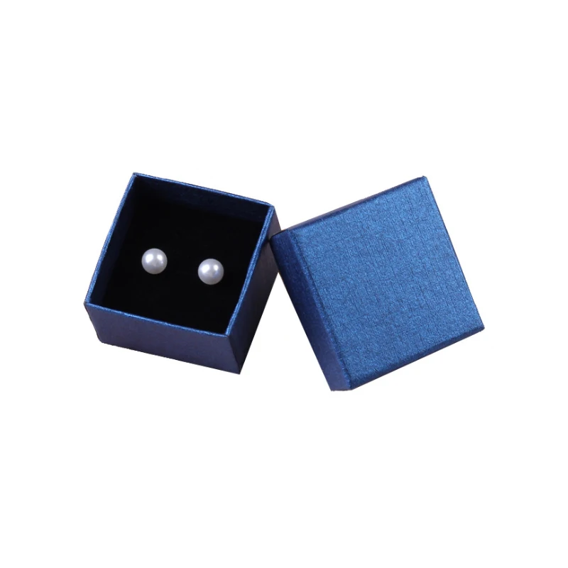 

Modyle High quality Jewelry Box, Blue color Rings Box, Box 5*5*3 Display Packaging Gift Box
