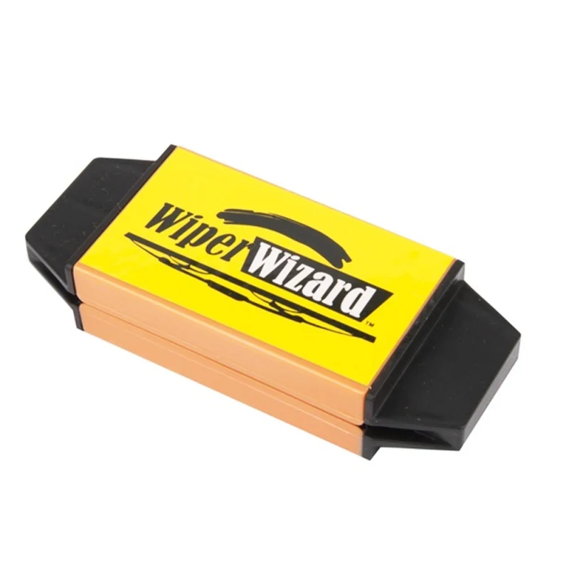 Car-Styling Wiper Cleaning Brush Car Windshield Wiper Wizard Blade Restorer with 5pcs Wizard Wipes Van Windscreen Cleaner