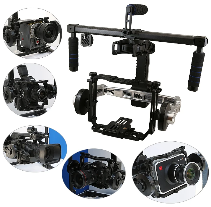 Стабилизатор Condor для камеры бесщеточный карданный 3 осевой красный BMCC 5D3 et с 32