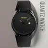 SKMEI Quartz Watch Men Lady Fashion Mens Women Wristwatches Waterproof PU Small Dial Watches Army Green relogio masc 1509 ► Photo 2/6