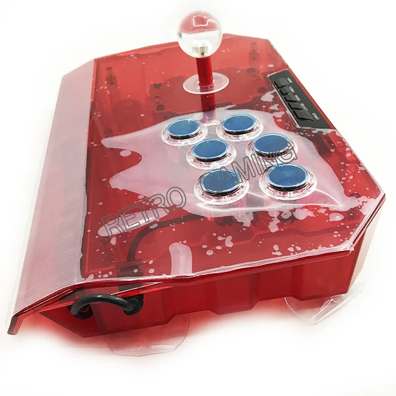 

QANBA N1-G arcade joystick USB cable arcade game for PS3/PC/PC360/Android smart TV KOF transparent shell