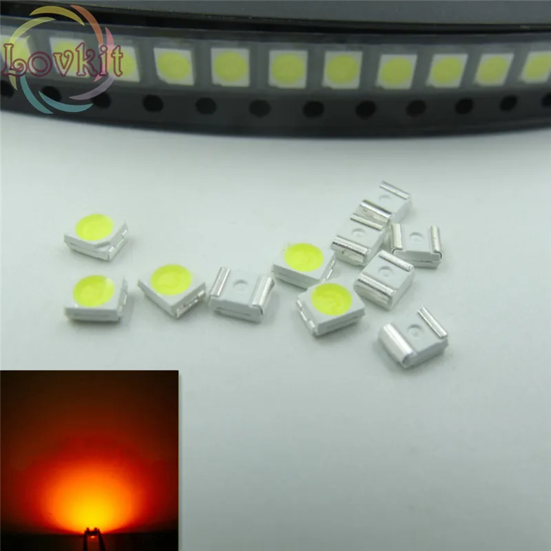 PLCC-2 SMD Amber/Orange - Ultra Bright 1210/3528 LED Martinique