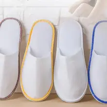 10 пар/лот смешанные Цвет матовый одноразовые тапочки независимая упаковка отель Семья вечерние Красота SupplieWholesale