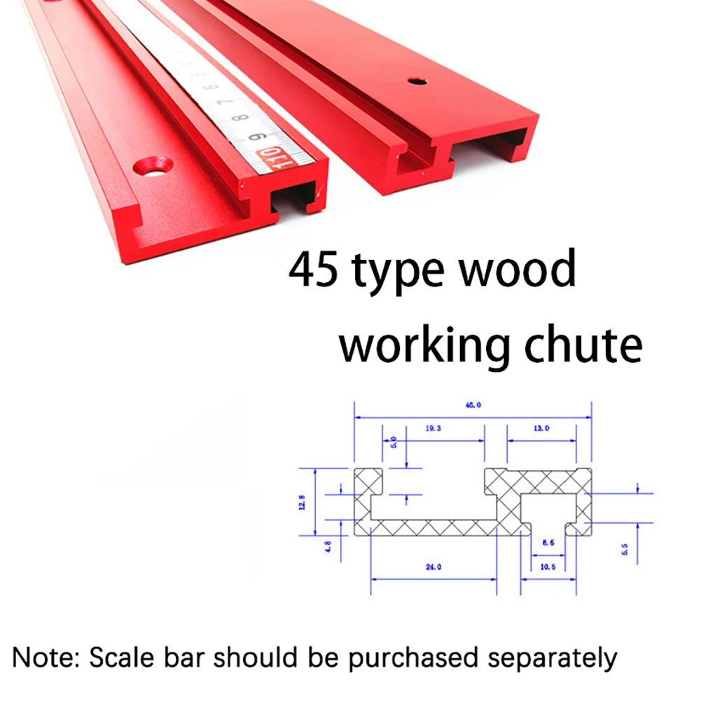 

1000mm Woodworking height Miter Track T-track Stop Sliding Brackets T-Slot Aluminium Profile Workbench DIY Accessories