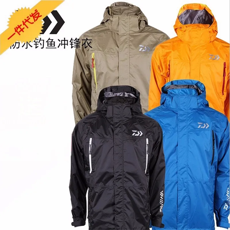 

2017 New Brand Daiwa Winter Fishing Jacket Outdoor Mountaineering waterproof Anti-UV Men Jackets Fishing Sport Clothes